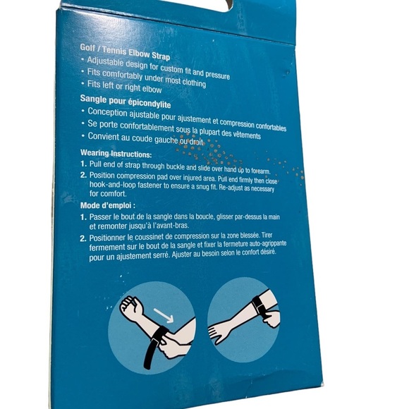 🖤Golf/Tennis Black Elbow Strap NWT in box🖤 - Picture 5 of 11